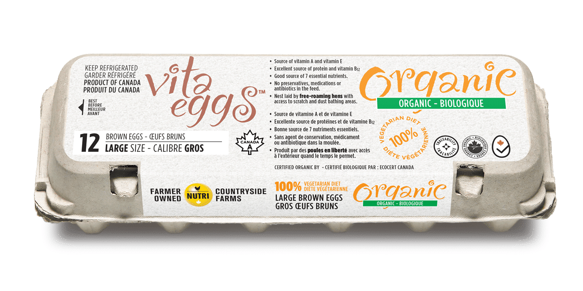 Organic Large Brown Eggs