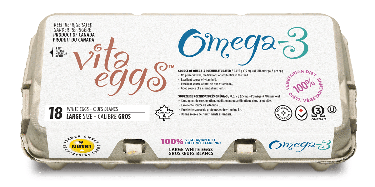 Vita Omega 3 Gros Œufs Blancs